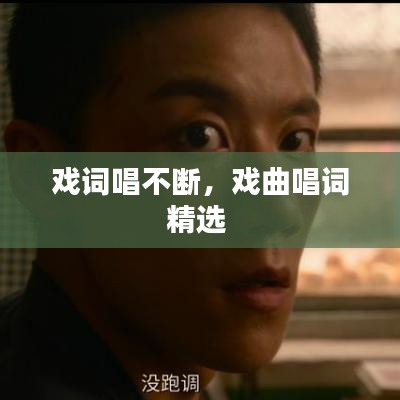 戏词唱不断，戏曲唱词精选 