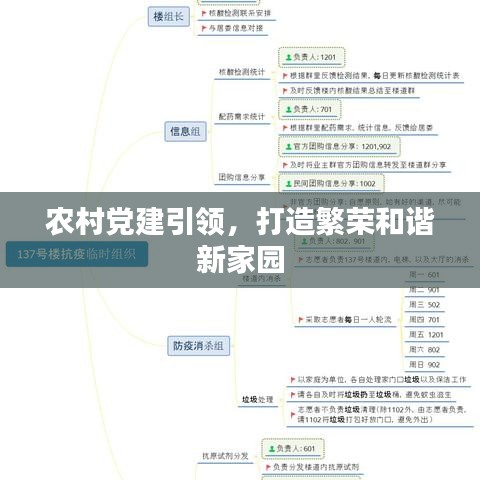 农村党建引领，打造繁荣和谐新家园