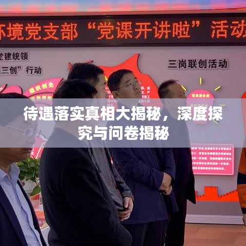 待遇落实真相大揭秘，深度探究与问卷揭秘
