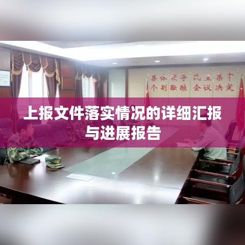 上报文件落实情况的详细汇报与进展报告
