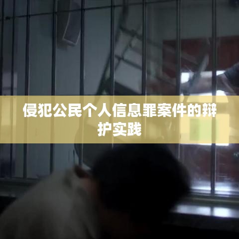 侵犯公民信息罪案的辩护策略与实践探讨