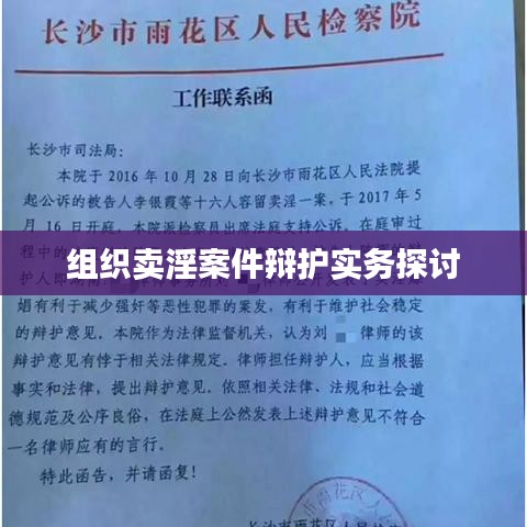 组织卖淫案件辩护实务深度解析
