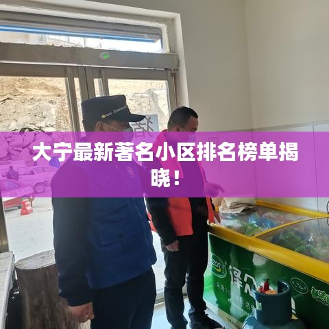 大宁最新著名小区排名榜单揭晓！