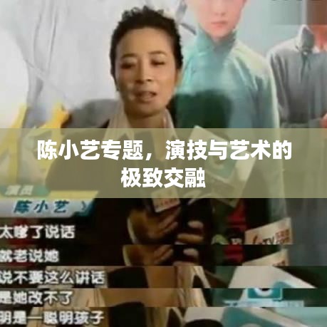 陈小艺专题，演技与艺术的极致交融