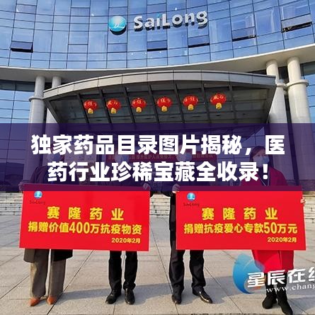 独家药品目录图片揭秘，医药行业珍稀宝藏全收录！