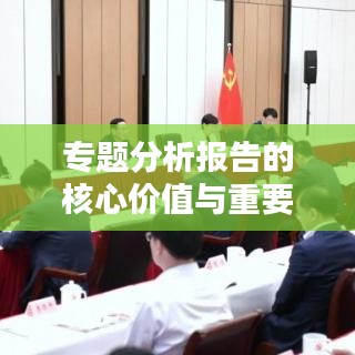 专题分析报告的核心价值与重要性解析
