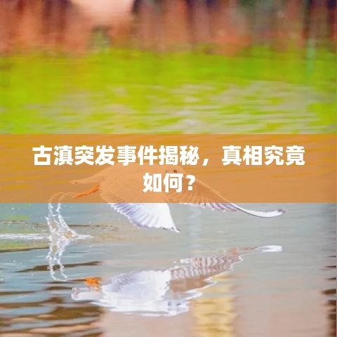古滇突发事件揭秘，真相究竟如何？
