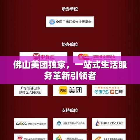 佛山美团独家，一站式生活服务革新引领者