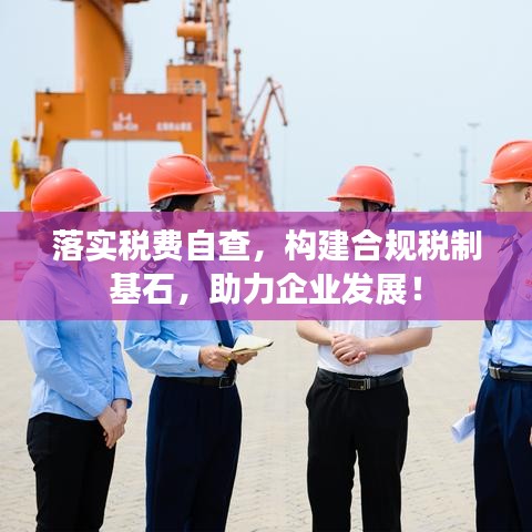 落实税费自查，构建合规税制基石，助力企业发展！