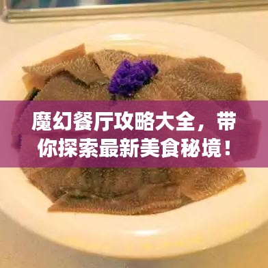 魔幻餐厅攻略大全，带你探索最新美食秘境！