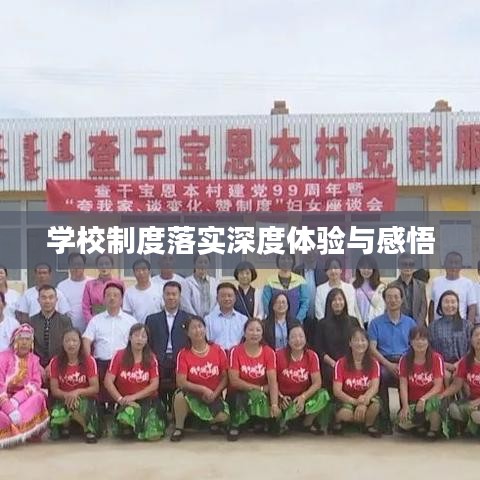 学校制度落实深度体验与感悟