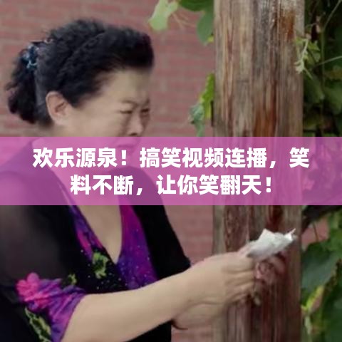 欢乐源泉！搞笑视频连播，笑料不断，让你笑翻天！
